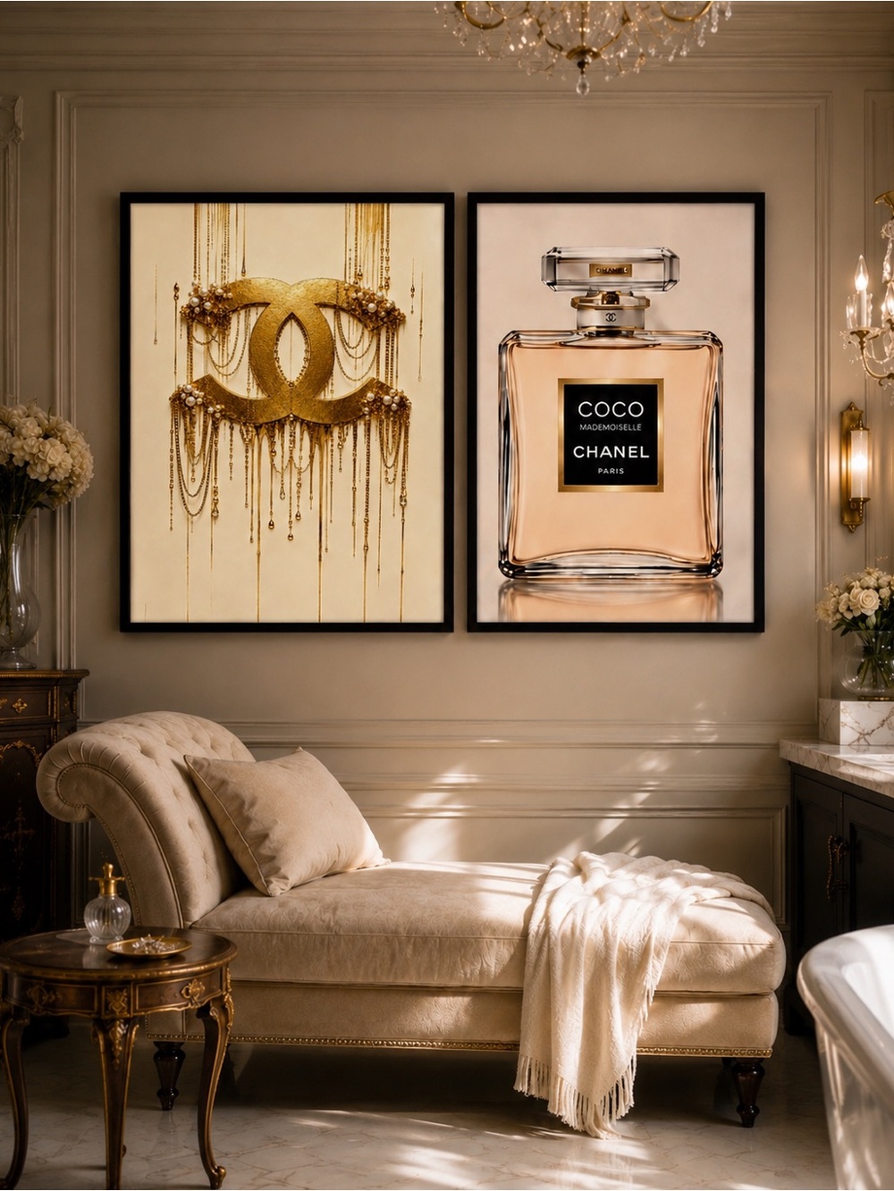 Pick 3 Chanel Inspired Fashion Wall Art | Paris Editorial Print Collection - Picture 2 of 16